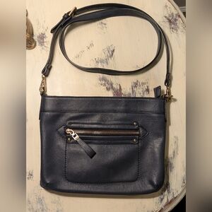 Charming Charlie Crossbody bag in Navy